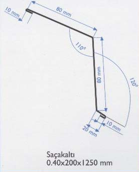 ATR 11 Sinüs Oluklu Boyalı Sac